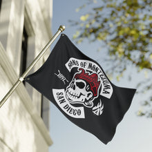 Load image into Gallery viewer, Sons of Montezuma DOUBLE-Sided Tailgate Flag w/Grommets