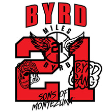 Load image into Gallery viewer, Miles Byrd #21 Heavyweight T Shirt