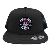 Load image into Gallery viewer, "Skull Monty" Foam Front Trucker Cap