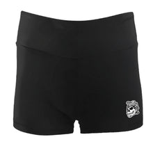Load image into Gallery viewer, SoM Skull Ladies Fitness Shorts