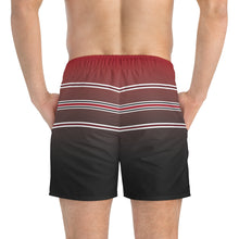 Load image into Gallery viewer, "90's Stripes" Swim Trunks