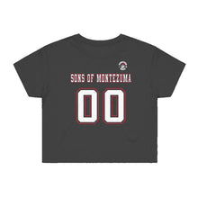 Load image into Gallery viewer, Ladies 'Skull Jersey' Street Crop Tee