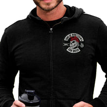 Load image into Gallery viewer, Monty Skull Zip Hoody