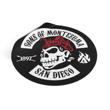 Load image into Gallery viewer, "SOM Skull" Vinyl Stickers