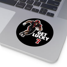 Load image into Gallery viewer, Get Lucky #7 Round Vinyl Sticker
