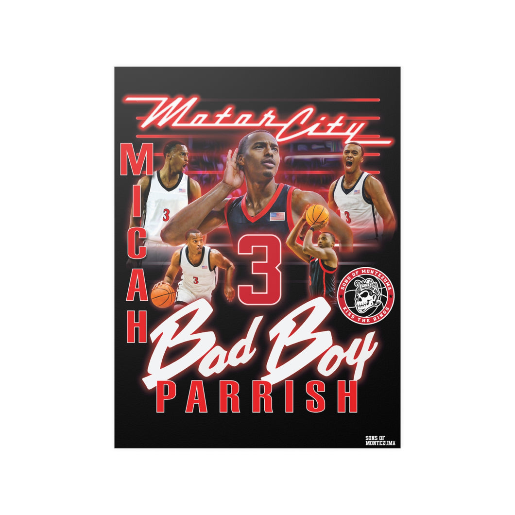 Micah Parrish Motor City Poster