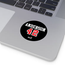 Load image into Gallery viewer, Brady Anderson #42 Vinyl Stickers
