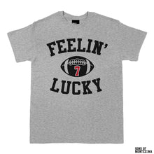 Load image into Gallery viewer, 7 Lucky Sutton Feeling Lucky Gym T shirt
