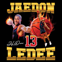 Load image into Gallery viewer, Jaedon LeDee Fireball T Shirt

