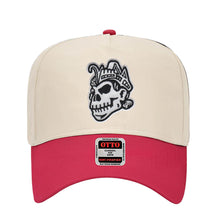Load image into Gallery viewer, SoM Skull Natural Baseball Cap
