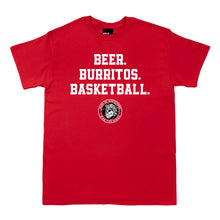 Load image into Gallery viewer, Beer Burritos Basketball Tee
